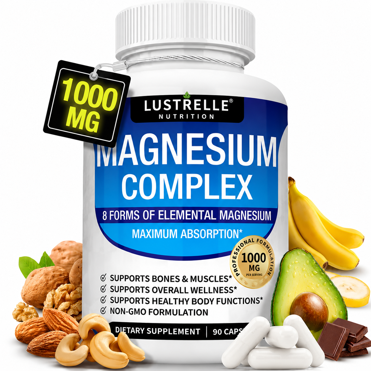 Magnesium Complex 8 Essential Magnesium Supplement